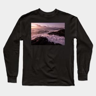 Crashing Through the Giant's Causeway Long Sleeve T-Shirt